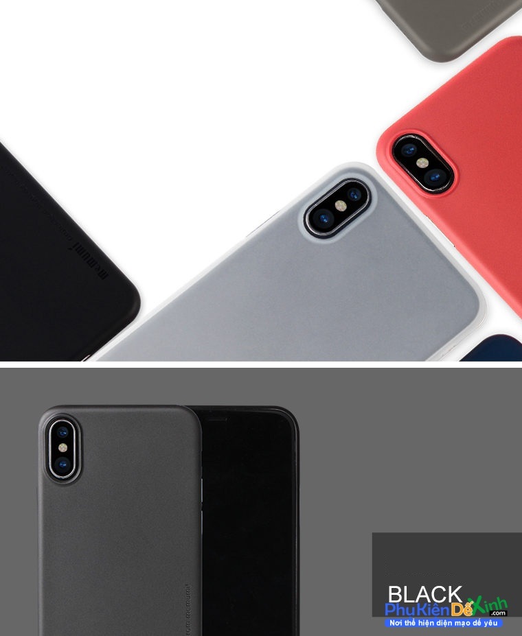 Ốp Lưng iPhone Xs Max Dạng Nhám Siêu Mỏng Hiệu Memumi được làm bằng silicon siêu dẻo nhám và mỏng có độ đàn hồi tốt, nhiều màu sắc mặc khác có khả năng chống trầy và điều đặc biệt nó có thể tô điểm làm nổi bật cho iPhone Xs